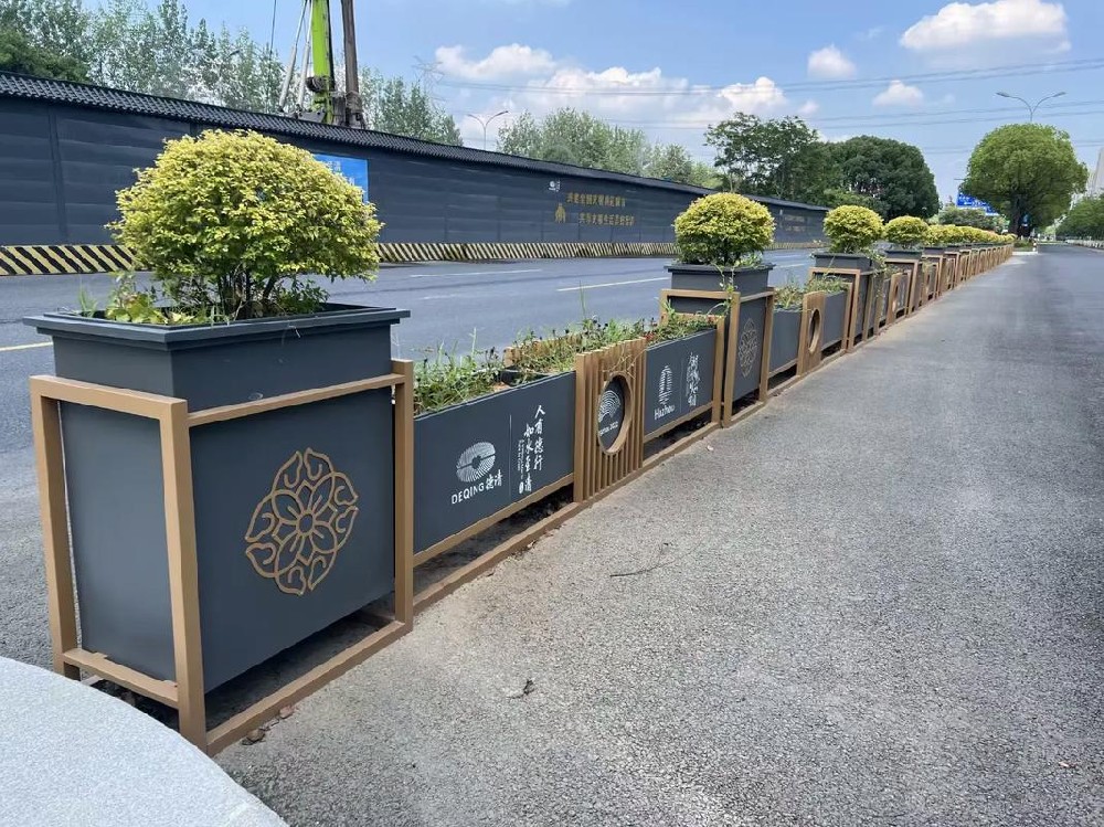 花箱护栏工程案例